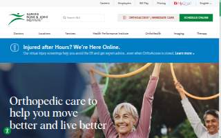IBJI Physical & Occupational Therapy - South Arlington Heights website