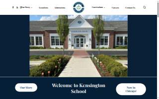 Kensington School of Arlington Heights website