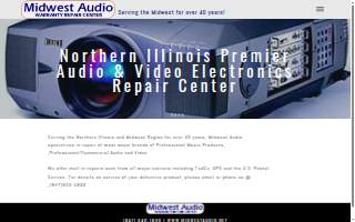Midwest Audio website