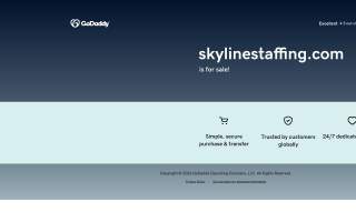 Skyline Staffing website