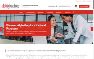 AlphaGraphics of Aurora website