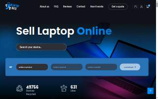 Laptop Nuts website