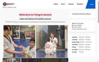 Yong-In Aurora Martial Arts of North Aurora website