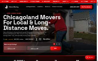 Falcon Moving, LLC (Illinois) website