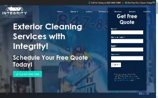 Integrity Softwash Solutions LLC website