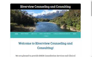 Riverview Counseling Services website