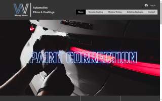 Wazny Works Automotive Films and Coatings website