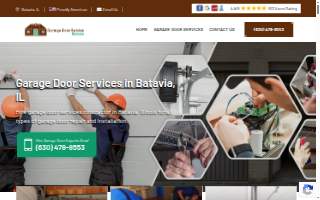 Batavia Garage Door Repair Solutions website