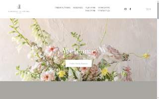 Farmdog Flowers website
