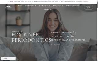 Fox River Periodontics website