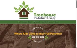 Treehouse Pediatric Therapy website