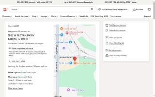 Walgreens of Batavia website
