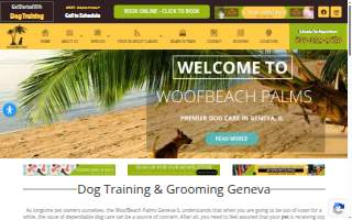Woofbeach Palms of Batavia website