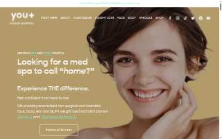 you+ Medical Aesthetics - Batavia website