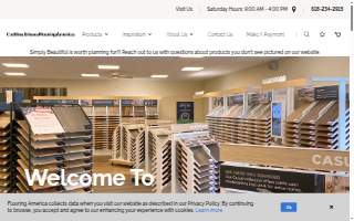 Collins Flooring America of Belleville website
