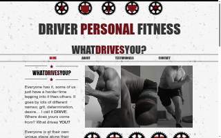 Driver Personal Fitness website