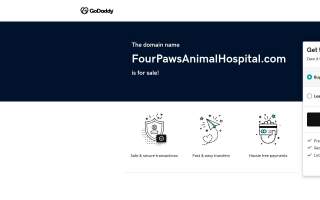 Four Paws Animal Hospital of Belleville website