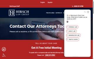 Hirsch Law Group website
