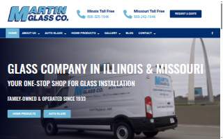 Martin Glass Company of Belleville website