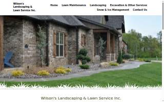 Wilson's Landscaping & Lawn Service, Inc. website