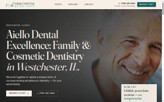Aiello Dental Excellence website