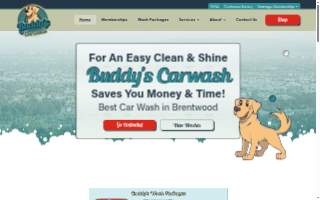 Buddy Bear Car Wash website