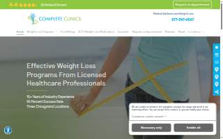 Complete Clinics website
