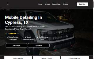 Windy City Mobile Car Detailing website