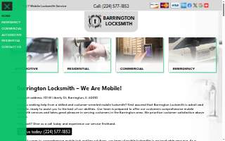 Barrington Locksmith LLC website