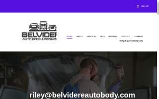 Belvidere Auto Body & Refinishing website