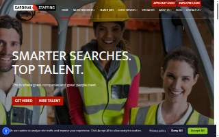 Cardinal Staffing Belvidere website