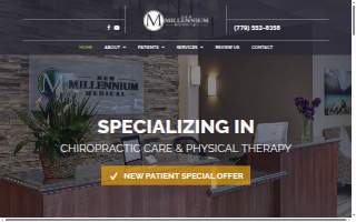 New Millennium Medical website
