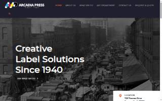 Arcadia Press Inc website