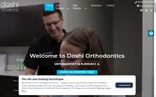 Doshi Orthodontics website