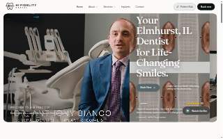 Hi-Fidelity Dental website