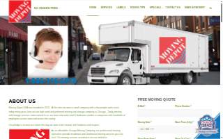 Moving Depot USA website