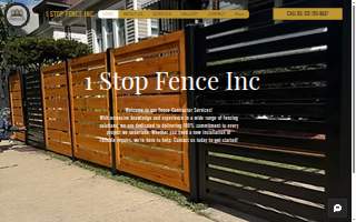 1 Stop Fence Inc website