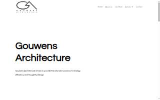 Gouwens Architecture of Berwyn website