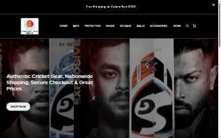 CricketProGear website