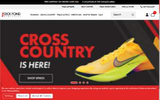 Dick Pond Athletics website