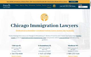 Francis Law Center - Immigration Lawyer/ Abogados de Inmigración Jae Francis of Bloomingdale website