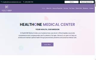 HealthOne Medical Center- Walk in clinic, Family practice, Internal Medicine website