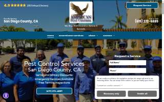 American Pest Control, Inc. website