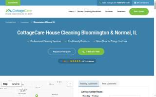 CottageCare Bloomington & Normal website