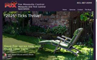 Fox Pest Control Bloomington website