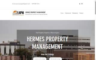 Hermes Property Management website