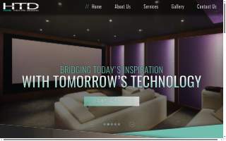Home Theatre Designs of Bloomington website