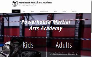 Powerhouse Martial Arts Academy website