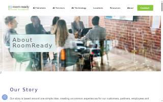 RoomReady - Warehouse website