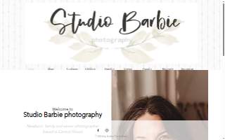 Studio Barbie photography website
